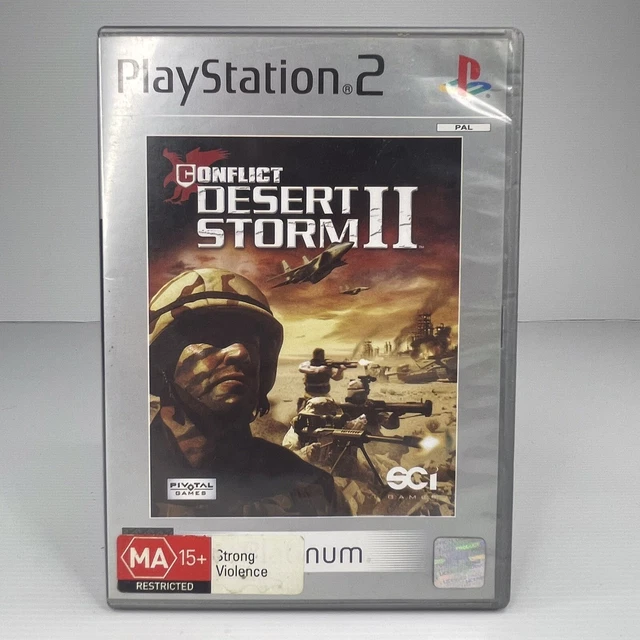 Playstation 2 (PS2) Game CONFLICT GLOBAL TERROR Complete in Box Tested Works