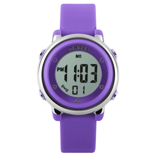 Skmei Kids Boys Girls Waterproof Digital LED Date Day Alarm Sports Wrist Watches