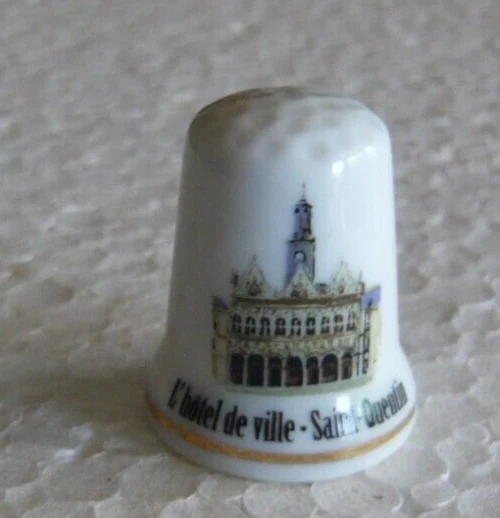 DÉ À COUDRE de collection en porcelaine du musée prison Australien de
