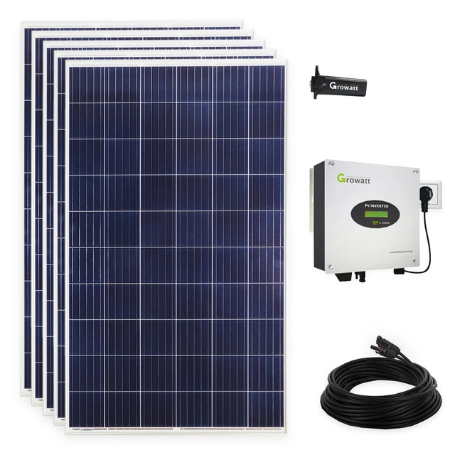 1500 Watt Plug & Play Solaranlage 1400 WATT SOLARANLAGE Photovoltaikanlage Plug & Play Komplett Set mit