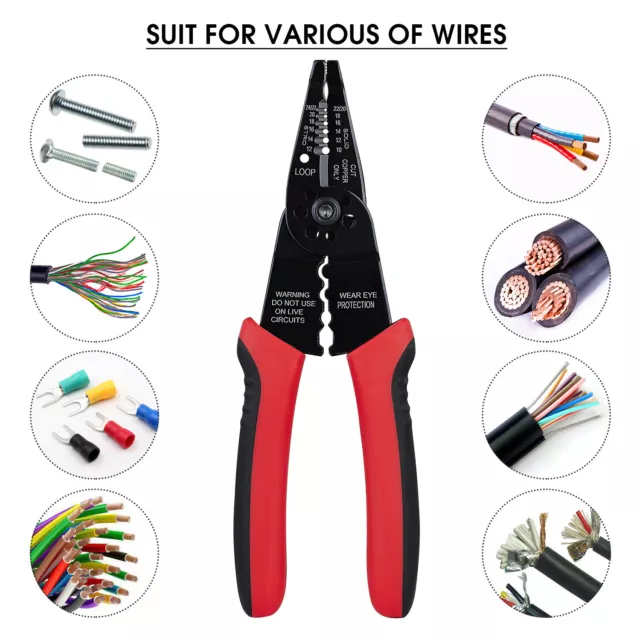 WGGE WG-015 Professional crimping tool / Multi-Tool Wire Stripper and Cutter