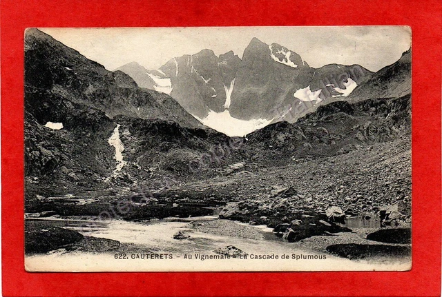 cpa 65 CAUTERETS - Au Vignemale - La Cascade de Splumous