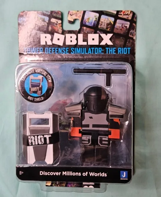 ROBLOX Tower Defense Simulator: THE RIOT Virtual Item Code NIB