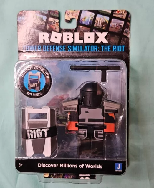 Roblox - Tower Defense Simulator The Riot & Exclusive Virtual Item Code  2022 NIB