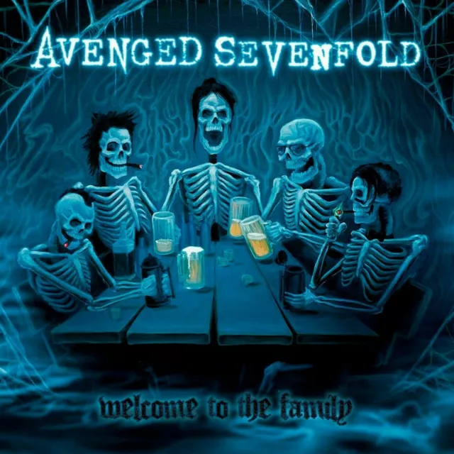 " AVENGED SEVENFOLD Welcome to the Family " ALBUM COVER ART POSTER