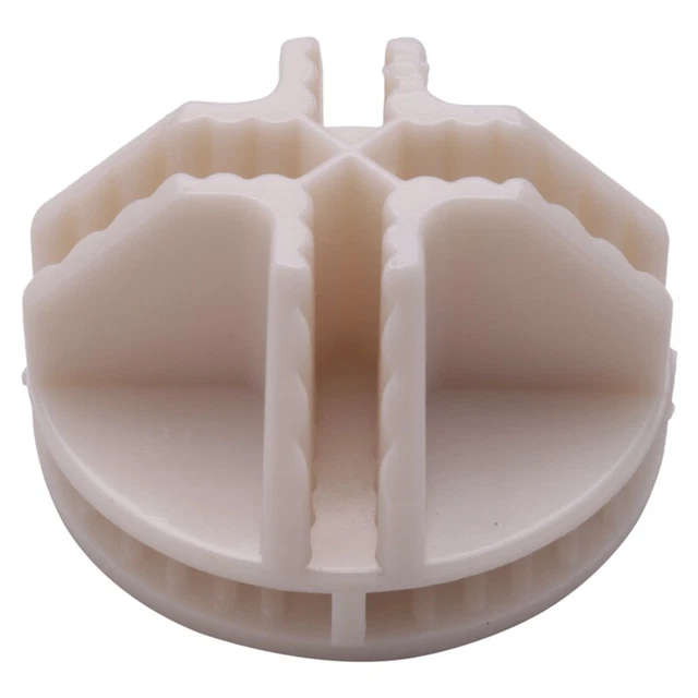 20 unidades conector de cubos de cuadrícula conector Abs para estantes de almacenamiento de cubos de alambre C6Y4