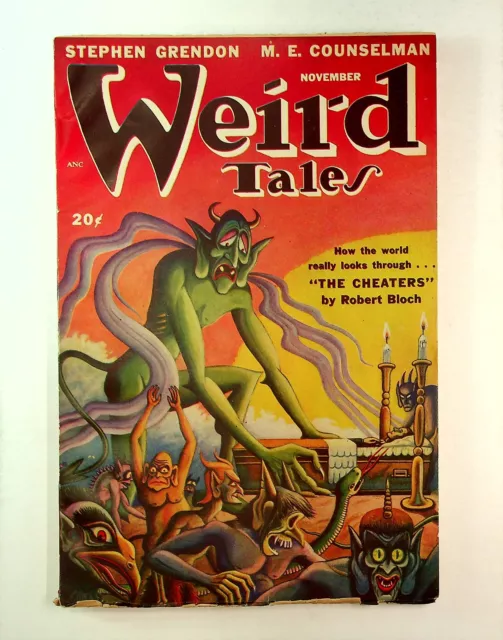 Weird Tales Pulp 1st Series Nov 1947 Vol. 40 #1 FN+ 6.5