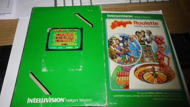 Las Vegas Roulette - Intellivision - Jeux vidéo