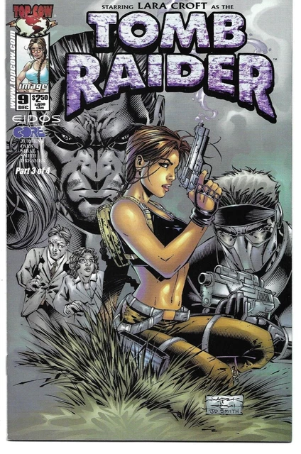 TOMB RAIDER (The Series) - Vol. 1 No. 09 (Dec 2000) LARA CROFT Variant Cover 'A'