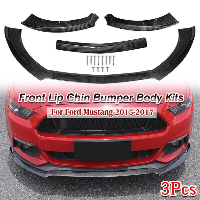 Front Bumper Lip Splitter For 2018-2023 Mustang