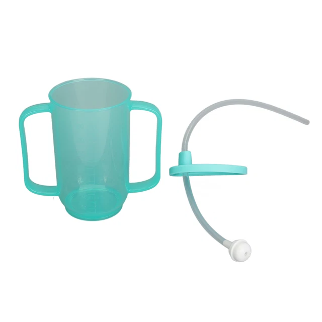 350ml Adult Sippy Cup Leakproof Heat Resistant Safe Convalescent Feeding Cup Sd0