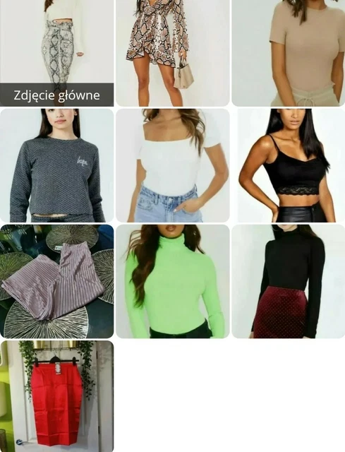 Clothing accessories Joblot Wholesale 25 Pieces mixed sizes & Brands Boohoo plt