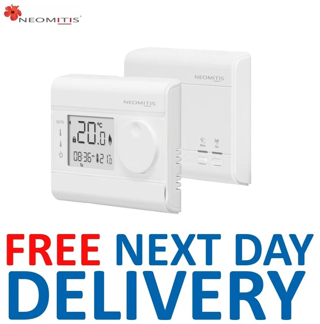 NEOMITIS RT7RF + RF Boiler Plus Wireless Smart 7 Day Room Thermostat £90.00  - PicClick UK