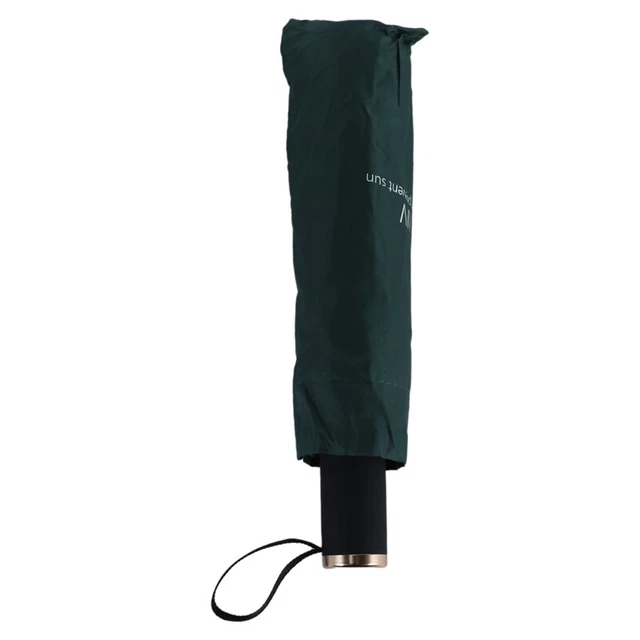 UV Clear Umbrella Three Fold Thickened Black Glue Sunscreen Sun Umbrella Ni A4U6