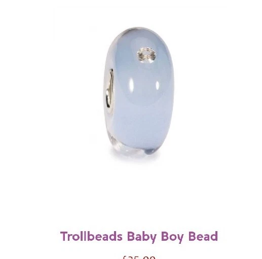 AUTHENTIC TROLLBEADS ORIGINAL Baby Boy New