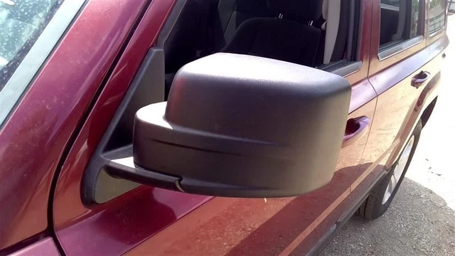 Driver Side View Mirror Moulded In Black Power Fits 07-12 PATRIOT 99657857