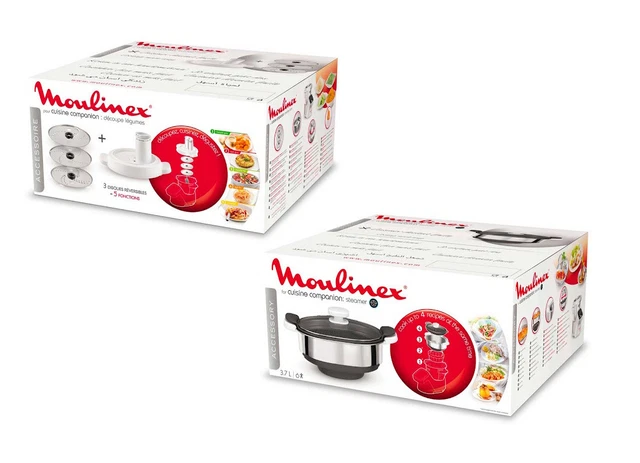 Robot cuiseur Kenwood Kcook Multi CCL405WH découpe légumes - Achat & prix