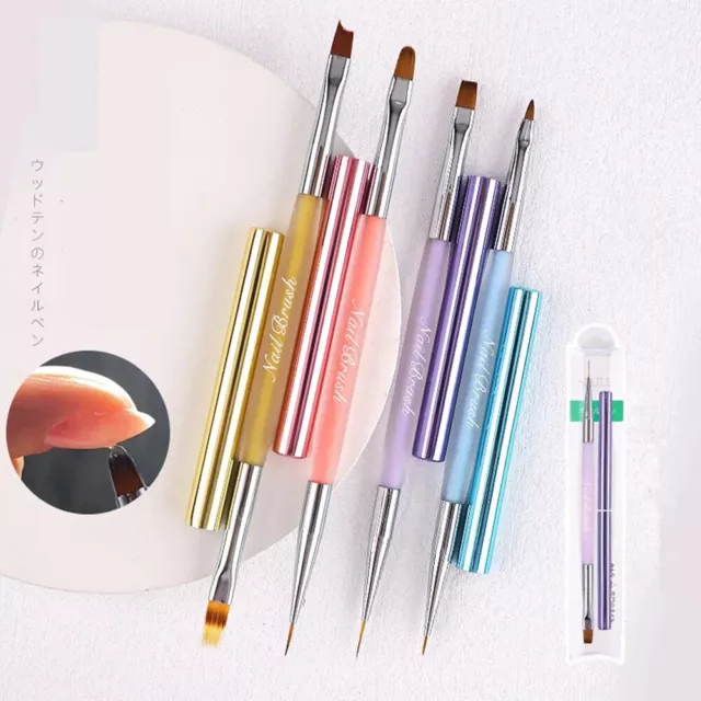 Nail Art Dotting Tool NEEDLE & DOTTER Double Ended Manicure NAIL