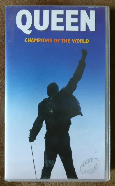 VHS (Cassette vidéo) QUEEN : CHAMPIONS OF THE WORLD