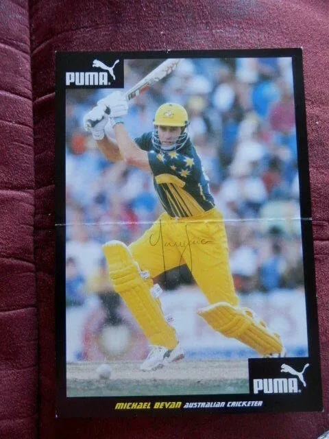 Michael Bevan - Australian Cricketer - Autographed Photo