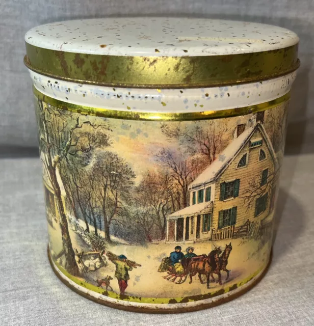 Vintage Furst-McNess Company Freeport IL 1908-1985 Collector Tin