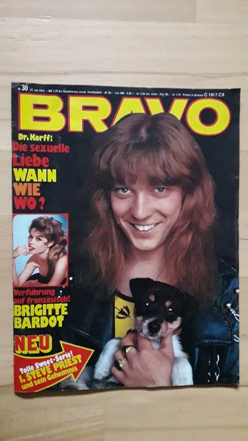 BRAVO Nr.30 vom 18.7.1974 Jürgen Marcus, Sweet, Three Degrees, Udo Lindenberg...