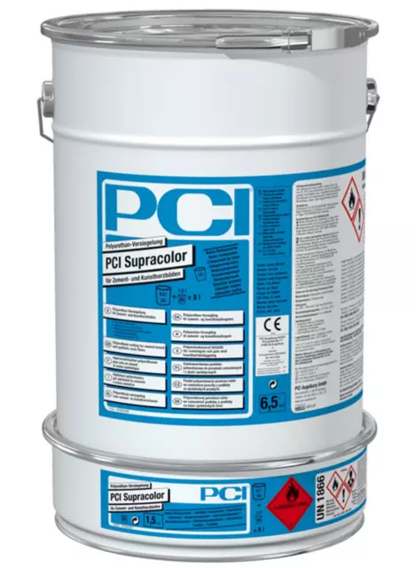 Mastic Polyuréthane PCI Supracolor 8 L'Imperméabilisation Des Sols Béton Laïus