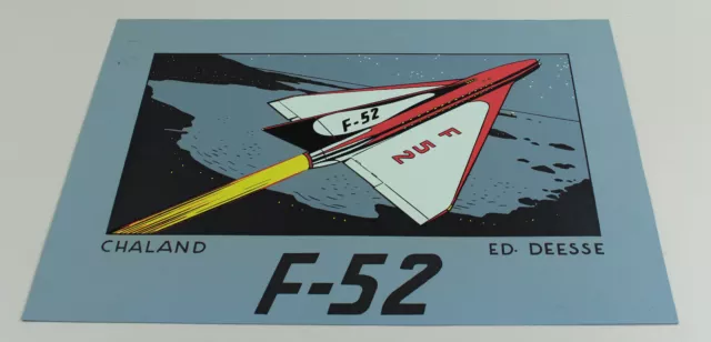 Seltener Druck F-52 von Yves Chaland