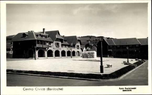 Ak San Carlos de Bariloche Argentinien, Centro Civico - 3894563