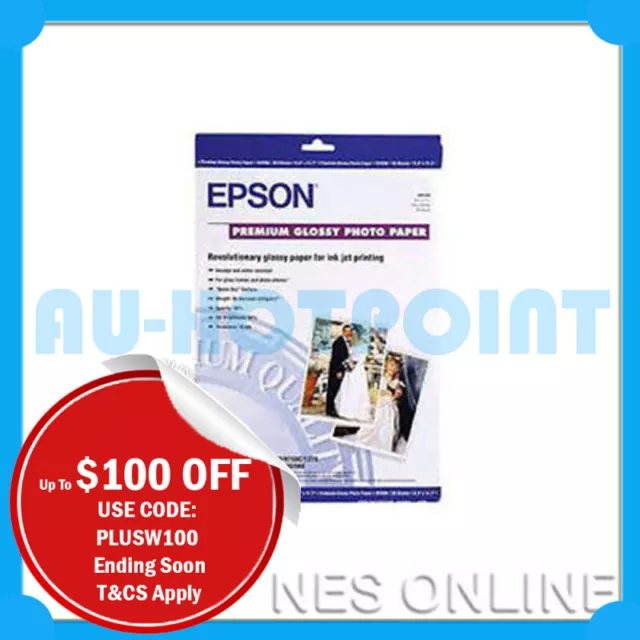 Epson A3 Premium Glossy Photo Paper S041288 R2880/R2000 20x Sheets C13S041288