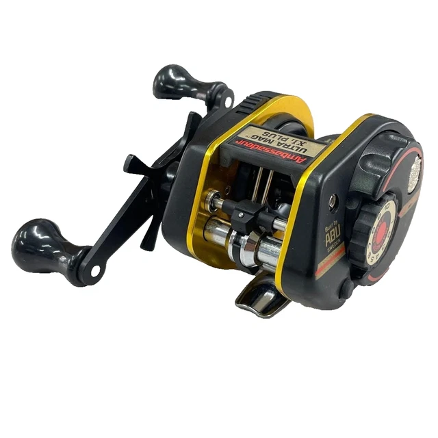 ABU GARCIA AMBASSADEUR Ultra Mag XL Plus Baitcasting Reel 1984