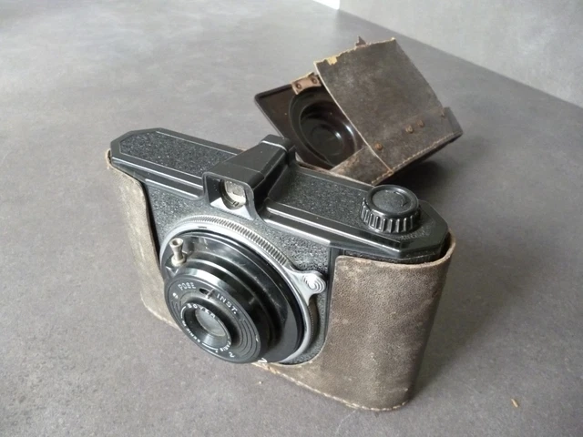 Appareil Photo Espion Sidax - Micro Optic 1:8 35mm De 1948 Avec étui - Très Bon état