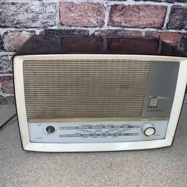 EKCO A455 TRANSISTER Vintage Retro Radio Good Condition £35.18 ...