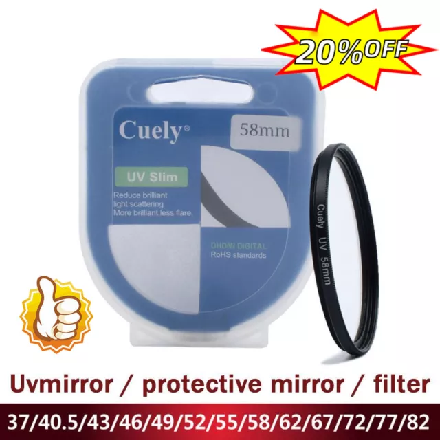 Slim UV filter protection For Olympus Nikon  Lens Camera FAST{