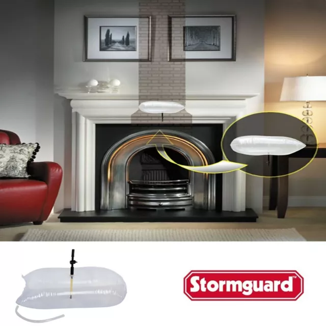 Stormguard Universal Chimney Draught Excluder - Balloon for Chimney 70cm - 40cm