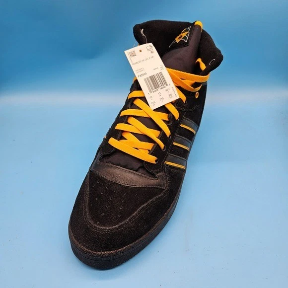 ADIDAS RIVALRY HI OG X Na Mens Black Yellow High Top Sneakers FX2550 Size  13.5 $88.99 - PicClick