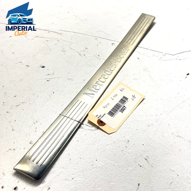 2010-16 Mercedes W212 E350 Front Left / Right Sill Scuff Step Plate Trim Oem 1Ps