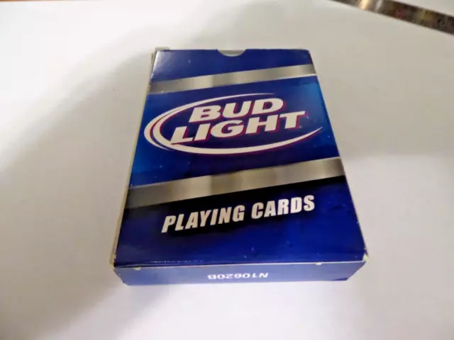 Vintage Bud Light Playing Full Deck of Cards N10620B