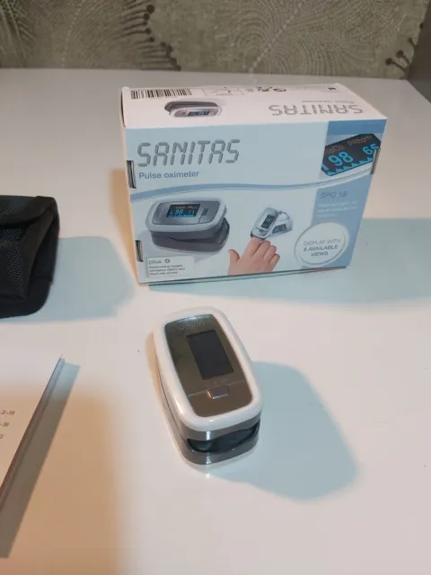 Sanitas SPO18 digitales Fingerpulsoximeter
