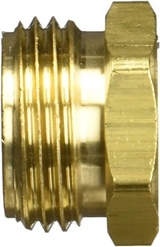 10781 Hose Reel Adapter, 1/2" NPT Female x 3/4" Garden Male, 250 PSI, Garden