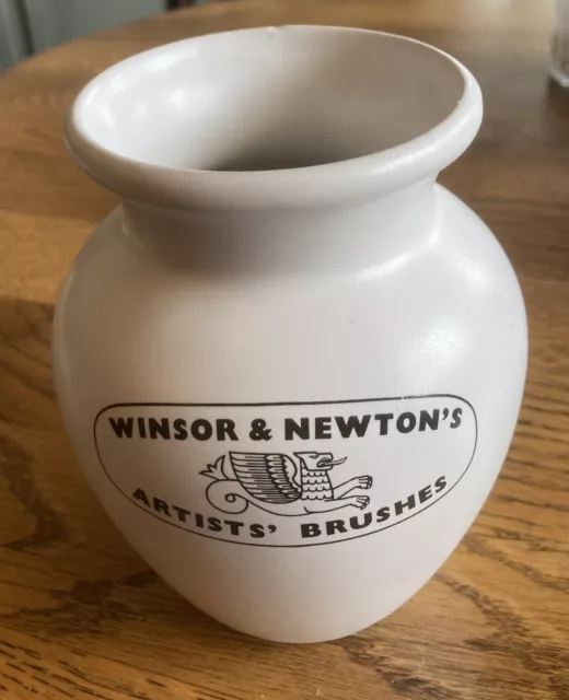 Vintage Winsor & Newton Artist Brushes pot. Unused. Please see description.