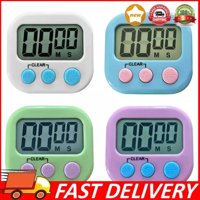 Kitchen Timer Study Timers Easy To Read Magnetic Timer Clock Electronic Reminder