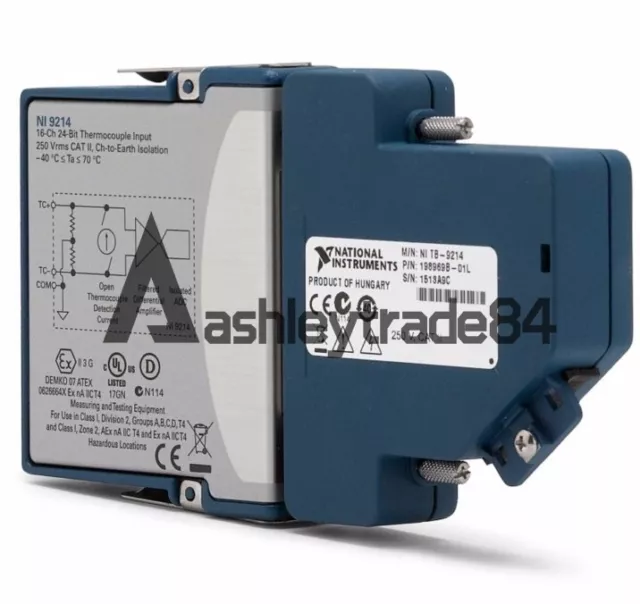 1PCS Neu National Instruments NI-9214 Thermoelement Eingang Modul Mit Ni TB-9214