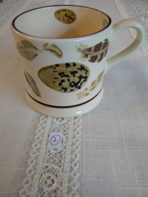 Vintage Egg & Feather Emma Bridgewater mug.  Mary Fedden. used. Pls read.