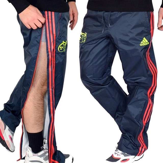 ADIDAS UOMO PANTALONI Impermeabili Ueberhose Esterno Zip Spento Snap Sport  Rugby EUR 47,14 - PicClick IT