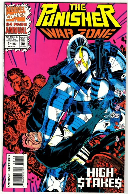 Punisher War Zone Annual #1 - July 1993 - High Grade Modern Age Marvel Classic