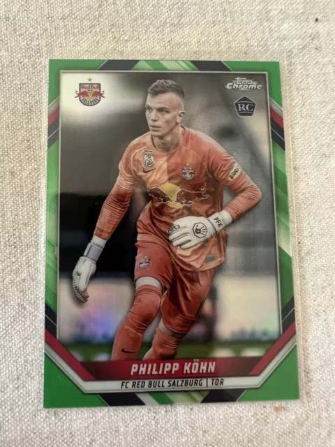 2021-22 Topps Chrome FC Red Bull Salzburg Philipp Kohn Base #/75