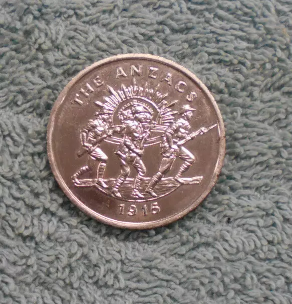 The Anzacs   Australian 1988  Medal
