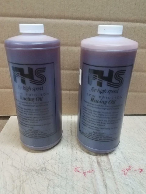 Kart Racing Oil, FHS "62R Series" USA Made (2 Quarts)
