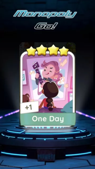 One Day Monopoly Go 4 Star Sticker (Fast Delivery) Set#19